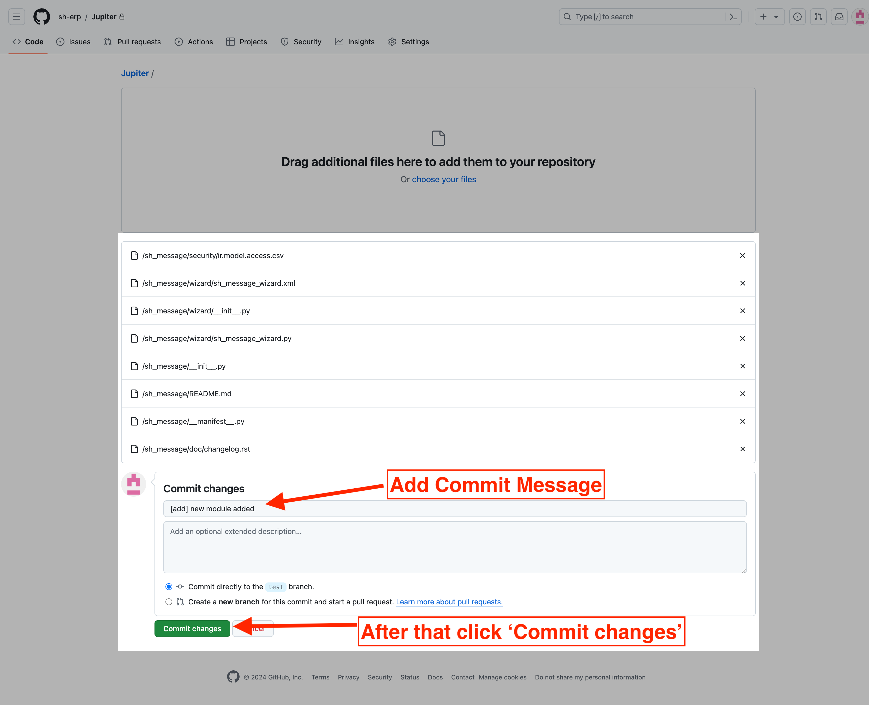How To Add Commit Message On Github How To Add Commit Message On Github