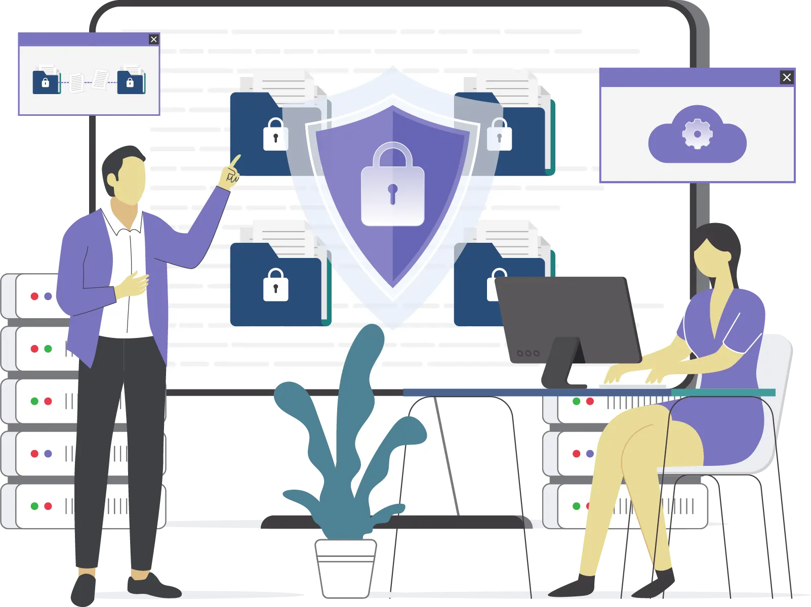 Zoho Project Management Software has enhanced security features