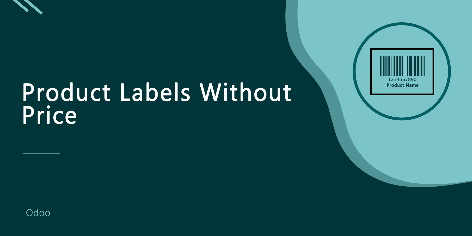 Product Labels Without Price
