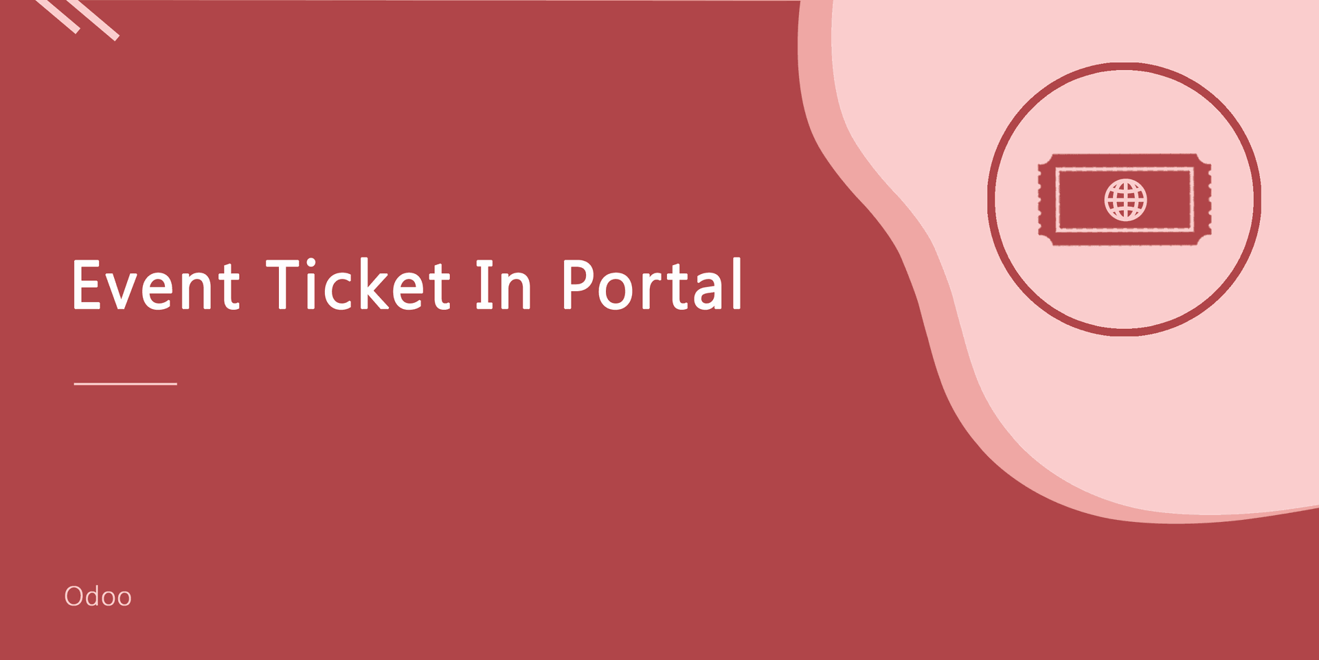 Event Ticket In Portal
