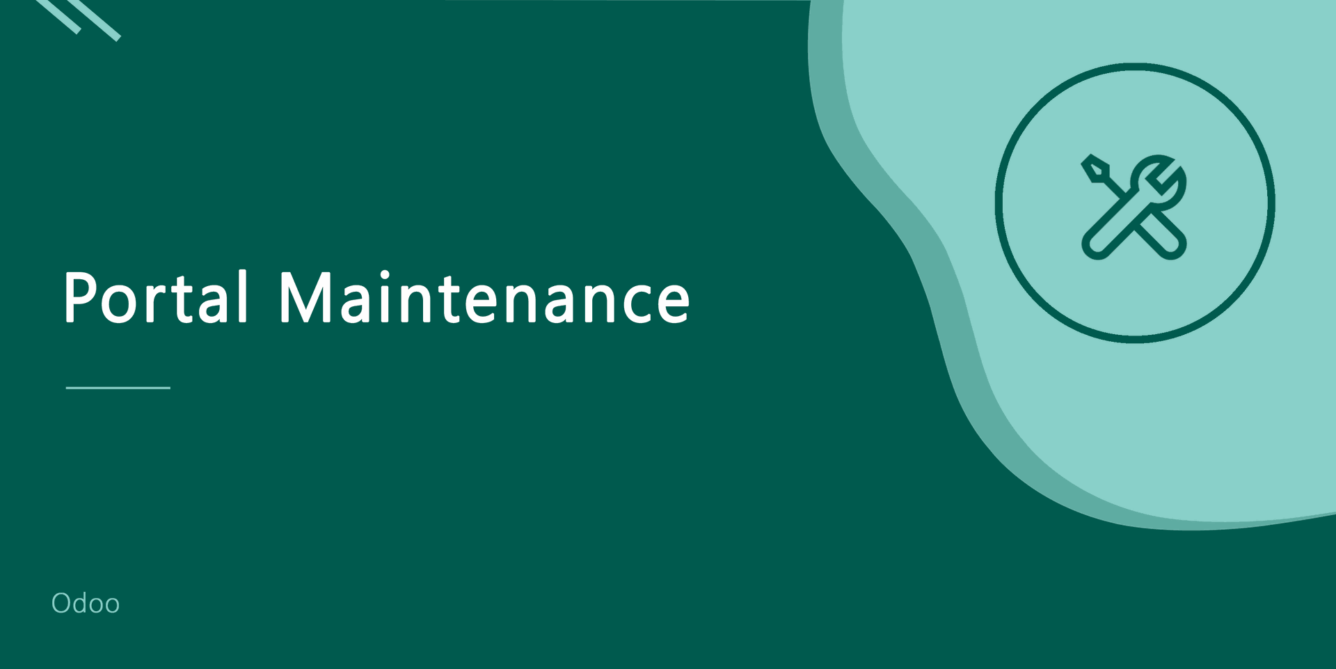 Portal Maintenance
